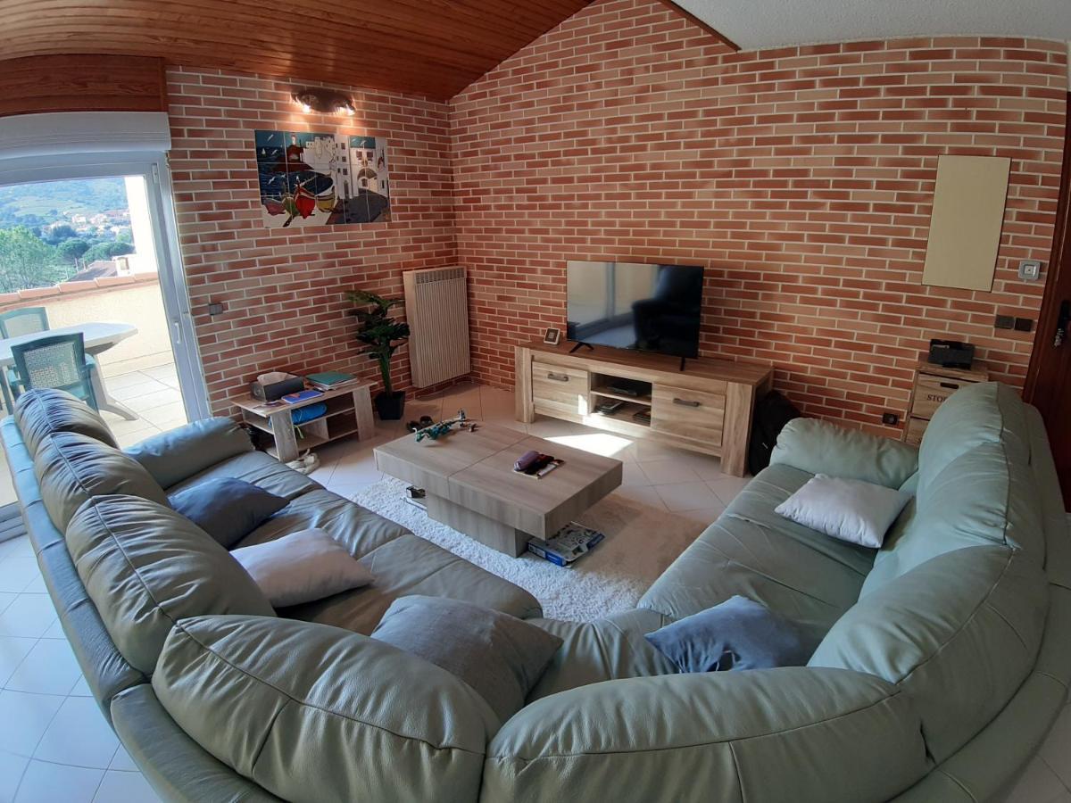 Superbe Appartement De 94M2 Avec Vue Sur Le Fort St Elme Collioure Ngoại thất bức ảnh